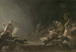 Un Sabbat de sorcières, vers 1650 - Cornelis Saftleven