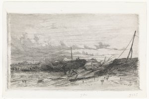 Rupture de digue à Arnhem, 1855