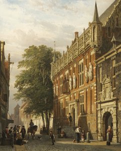 Le Stadhuis à Kampen, Pays-Bas