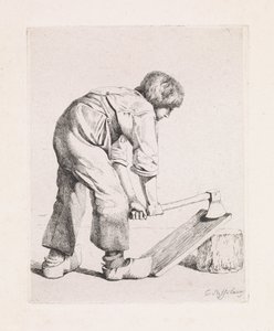 Le fendeur de bois