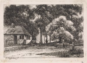 Maison entre les arbres - Cornelis Steffelaar