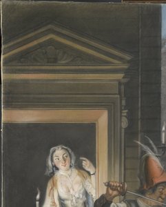 La scène de corruption du deuxième acte de la comédie 