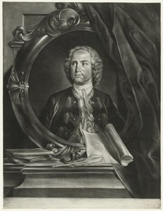 Portrait du compositeur Pietro Antonio Locatelli 1695-1764