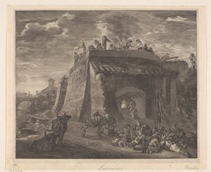 Grandes fours à chaux (Caelaturae) - Cornelis Visscher (II)