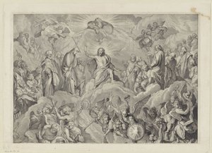 Le dernier jugement (plaque supérieure) - Cornelis Visscher (II)