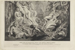 Jugement dernier (plaque inférieure)