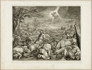 Ange hâtant Abraham