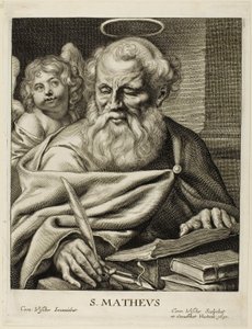 Saint Matthieu - Cornelis Visscher