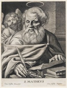 Saint Matthieu - Cornelis Visscher