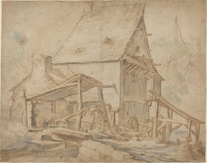 Un vieux moulin à eau