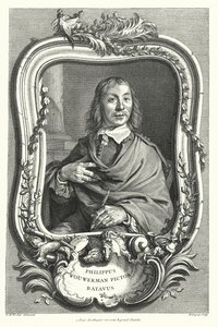 Philips Wouwerman, peintre néerlandais - Cornelis after Visscher