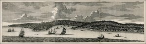 Vue de Constantinople et de Pera par Cornelis De Bruyn en 1698