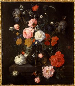 Vase avec des fleurs, vers 1670-80