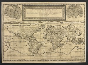 Carte du monde, Totius Orbis cognier universalis descriptio