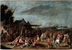 Bivouac de soldats - Cornelis de Wael