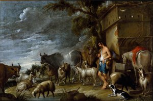 Histoire du fils prodigue : la garde des porcs