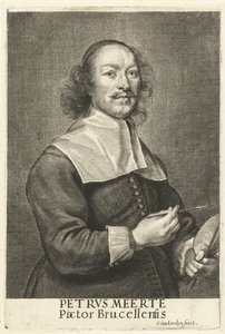 Portrait du peintre Petrus Meerte