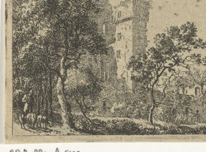 Ruine du château de Haar - Cornelis van Hardenbergh