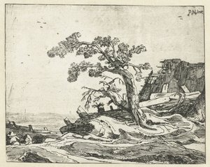 Paysage avec arbre