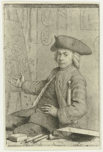 Autoportrait de Cornelis van Noorde