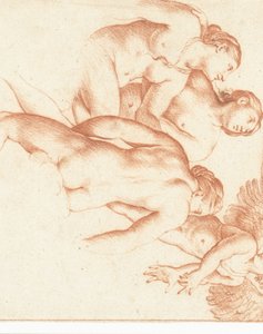 Amour et les trois Grâces - Cornelis van Poelenburch