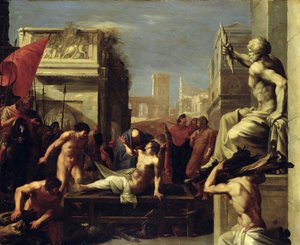 Le Martyre de Saint Laurent, 1620-1