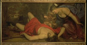 Vénus pleurant la mort d