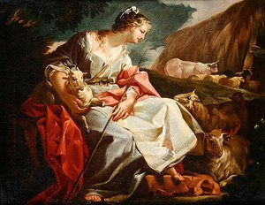 Rebecca en bergère