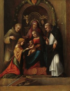 Le Mariage mystique de Sainte Catherine