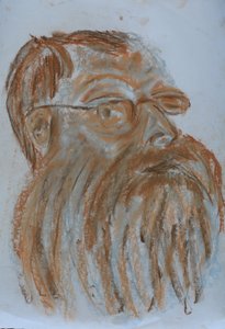 Homme barbu