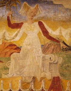 Cérès avec des épis de maïs dans les mains, (détail)