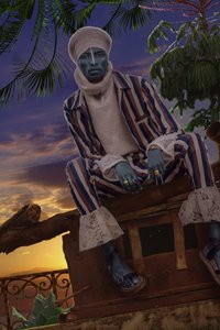 Blue Spirit : Coucher de soleil tropical