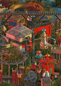 Une ville fantastique et fantaisiste