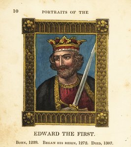 Portrait du roi Édouard Ier d