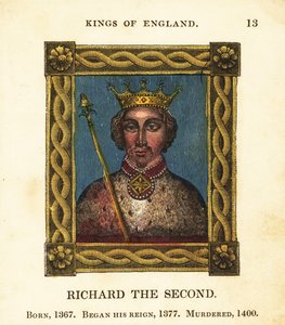 Portrait du roi Richard II, Richard II d