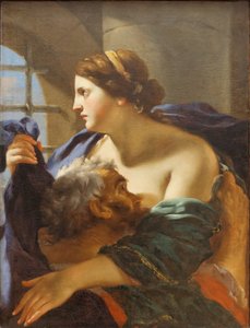 Charité romaine par Mellin Louvre RF 1985-81 n01 - Coyau