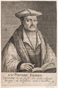 Mathew Parker, archevêque de Canterbury - Crispijn van de Passe