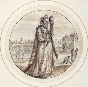 Hélène avec masque, début du XVIIe siècle