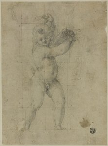 Putto avec bras levés