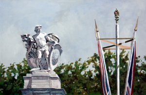 Regardant..., près du palais de Buckingham, 2010