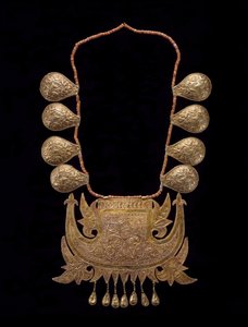 Collier de mariée pour femme, fin 19e-début 20e siècle - Culture Minangkabau