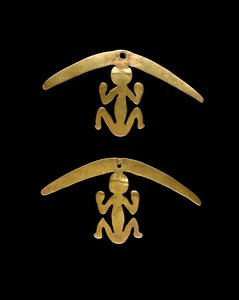 Paire de pendants d