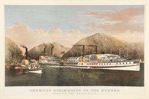 Bateaux à vapeur américains sur l