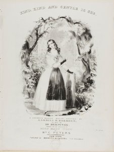 Elle est gentille, gentille et douce