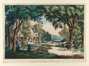 Été à la campagne - Currier and Ives