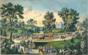 La Grande Allée, Central Park N.Y.