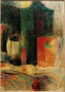 Nature morte avec céramique chinoise - Curt Herrmann