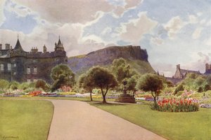 Le jardin nord, Palais de Holyrood