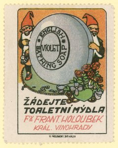 Savon de bain anglais Violet Frantisek Holoubek - Czech School