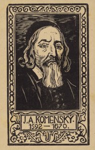 John Amos Comenius (1592-1670), enseignant, éducateur et écrivain tchèque